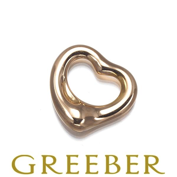 TIFFANY&Co.（ティファニー） ペンダントトップ オープンハート K18PG