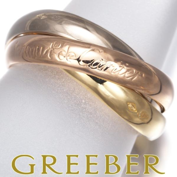 Cartier（カルティエ） トリニティ リング スリーカラー クラシック 50