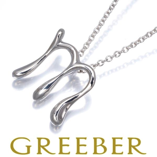 Tiffany ティファニー イニシャル M ネックレス 925 アルファベット TIFFANY&Co.（ティファニー） ネックレス アルファベットレター