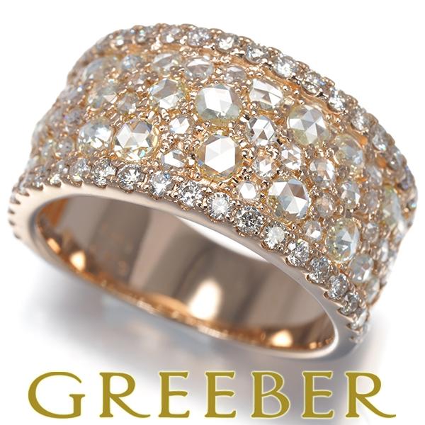 ダイヤ ダイヤモンド 1.11ct/0.47ct ローズカット 2種カット パヴェ 