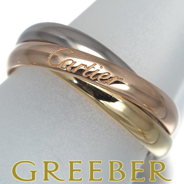 【新品同様】カルティエ トリニティ SM 49 Cartier（カルティエ） トリニティ リング スリーカラー SM 49号 K18YG