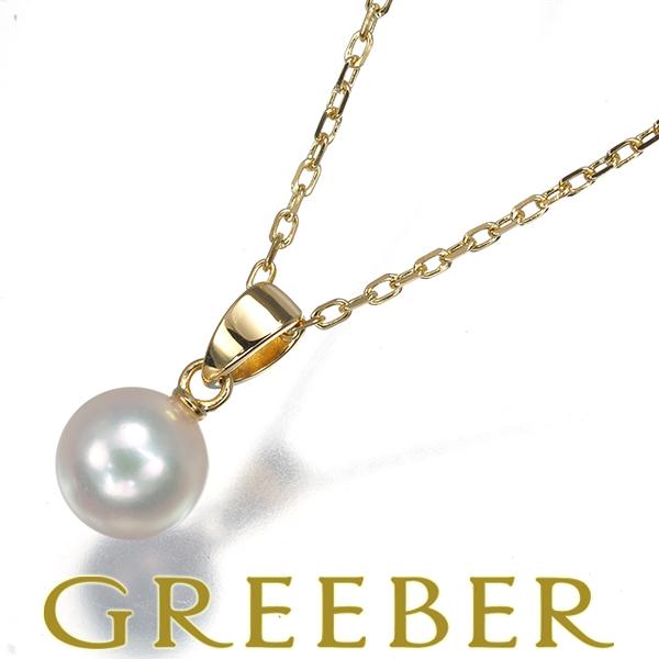 MIKIMOTO（ミキモト） ネックレス パール 真珠 6.8mm 一粒 K18YG BLJ 