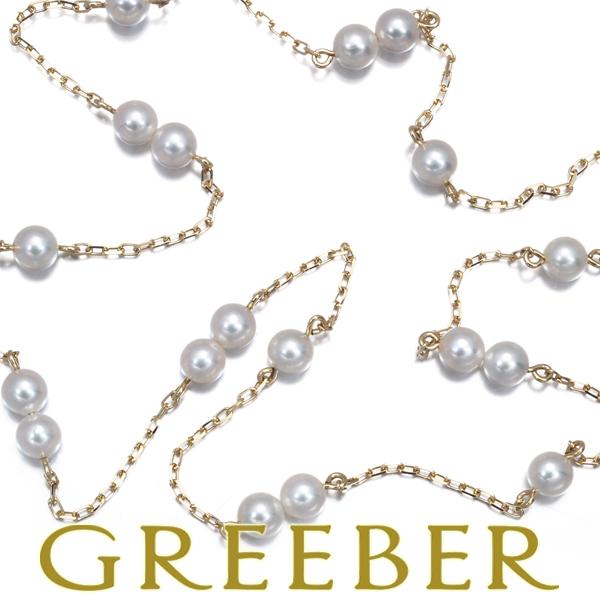 MIKIMOTO（ミキモト） ネックレス パール 真珠 4.0mm ステーション 