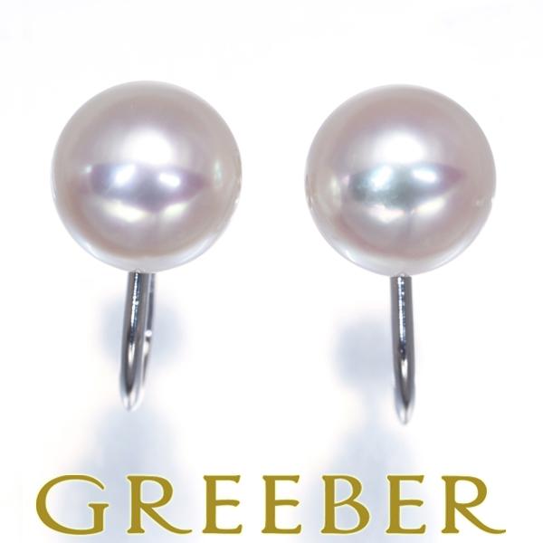 MIKIMOTO（ミキモト） イヤリング パール 真珠 8.3mm 一粒 K18WG BLJ 
