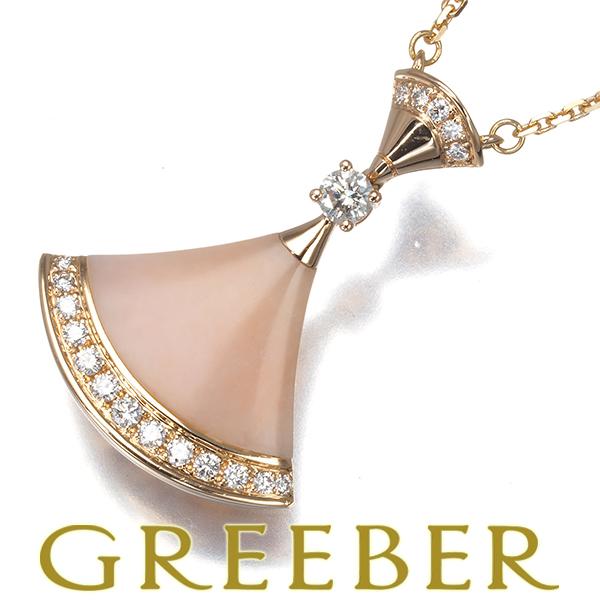 りりり　未使用　BVLGARI ブルガリ・ブルガリ　ダイヤモンドネックレス BVLGARI（ブルガリ） ネックレス ピンクオパール ダイヤ ダイヤモンド