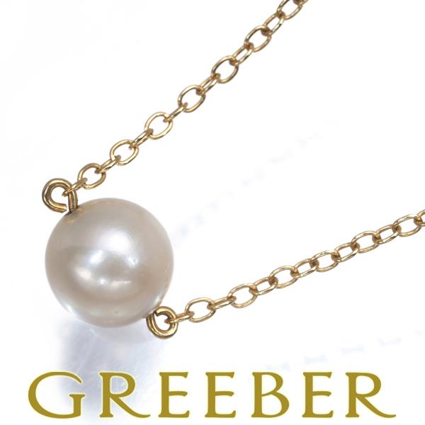 MIKIMOTO（ミキモト） ネックレス パール 真珠 7.0mm 一粒 K18YG BLJ