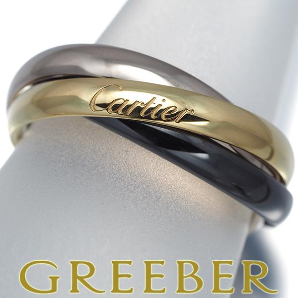 Cartier（カルティエ） トリニティ リング SM スリーカラー 56号 K18YG