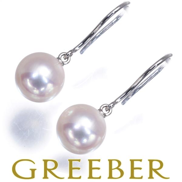 MIKIMOTO（ミキモト） ピアス パール 真珠 8.4mm フック 一粒 K18WG