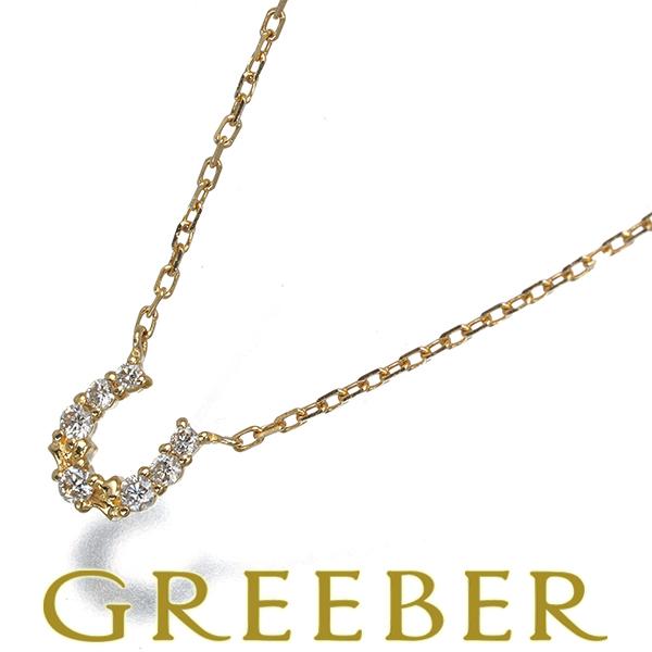 agete（アガット） ネックレス ダイヤ ダイヤモンド 0.05ct ホース 