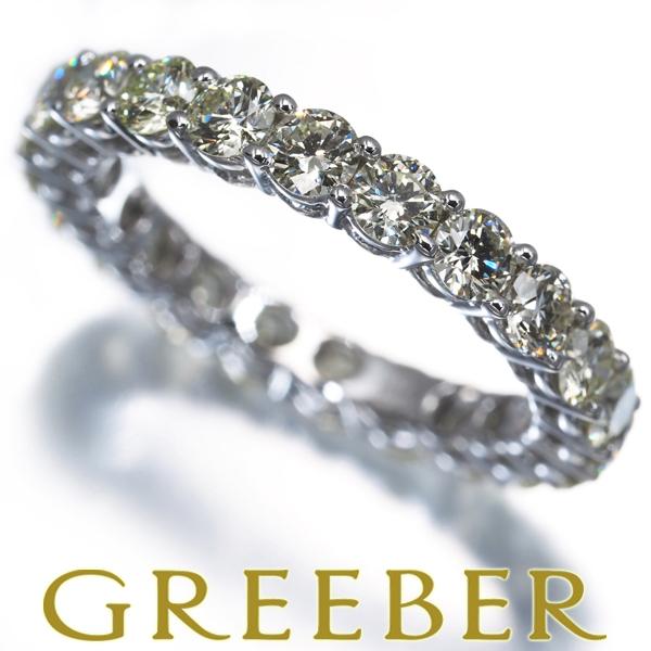 ダイヤ ダイヤモンド 2.00ct フルエタニティ リング K18WG 指輪 GENJ 