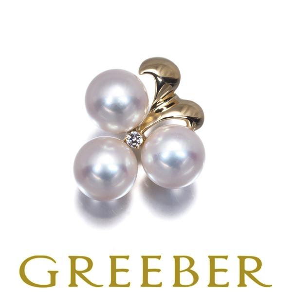 MIKIMOTO ミキモト　パール　ネックレス　トップ　ペンダントトップ MIKIMOTO（ミキモト） ペンダントトップ パール 真珠 6.3mm ダイヤ