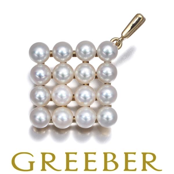 MIKIMOTO（ミキモト） ペンダントトップ パール 真珠 3.5mm スクエア