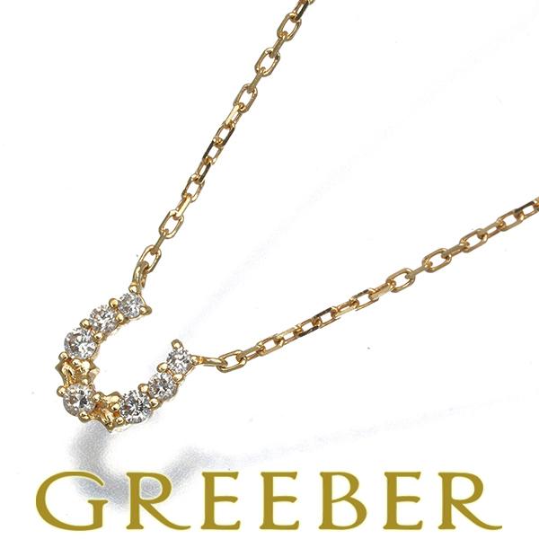 agete（アガット） ネックレス ダイヤ ダイヤモンド 0.05ct ホース 