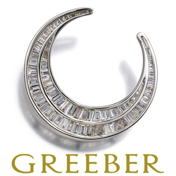 ダイヤ ダイヤモンド 0.72ct ムーン テーパーバゲットカット