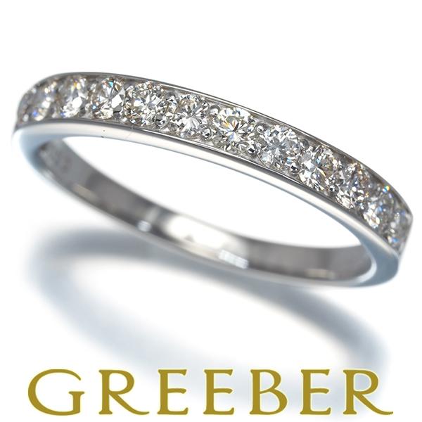 ダイヤ ダイヤモンド 0.50ct ハーフエタニティ リング Pt900 指輪 GENJ 