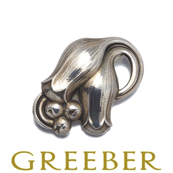 ペルー　ブローチ 925シルバー　18K Georg Jensen（ジョージ ジェンセン） ブローチ 100B シルバー 925 BLJ