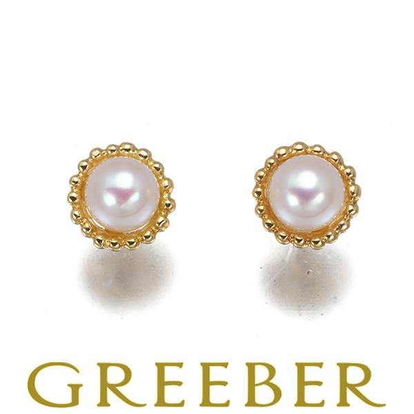 MIKIMOTO（ミキモト） ピアス パール 真珠 4.1mm K18YG BLJ