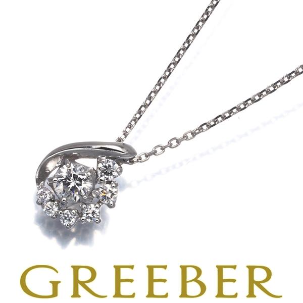 フェスタリア ネックレス ダイヤ ダイヤモンド 0.200ct Wish upon a star Pt900/Pt850 鑑BLJ/GENJ