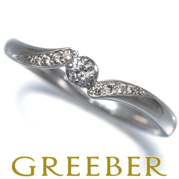 フェスタリア リング ダイヤ ダイヤモンド 0.07ct/0.04ct Wish upon a star 13号 Pt950 指輪 BLJ/GENJ