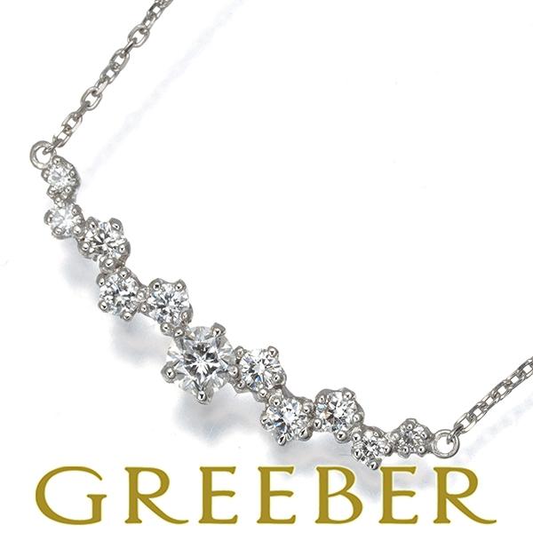 フェスタリア ネックレス ダイヤ ダイヤモンド 0.112/0.19ct Wish upon a star Pt950/800BLJ/GENJ