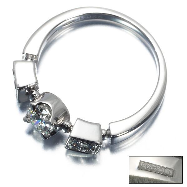 在庫処分大特価高評価 ブルガリリング指輪ダイヤblj ダイヤモンド0 30ct ルチアf Vvs1 Vg 0 30ct ルチア11号k18wg 鑑定書blj 特別値下げ品 グリーバー 正規品