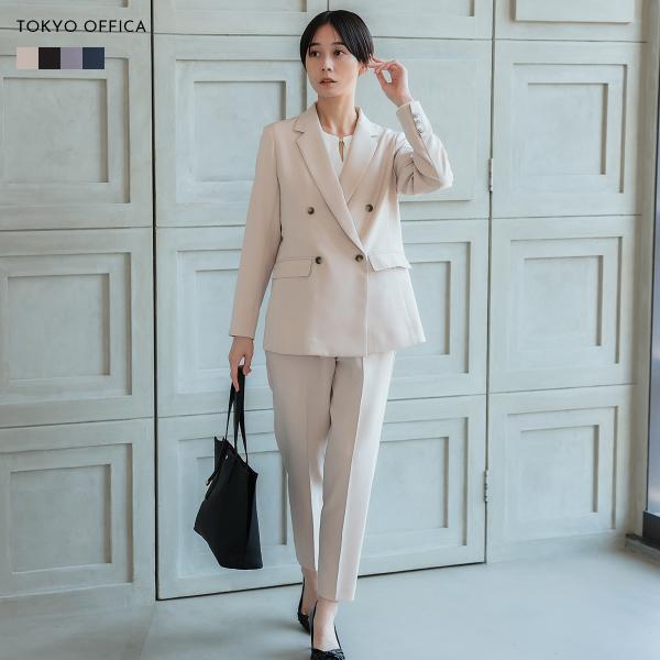 スーツ レディース セットアップ パンツスーツ ビジネススーツ