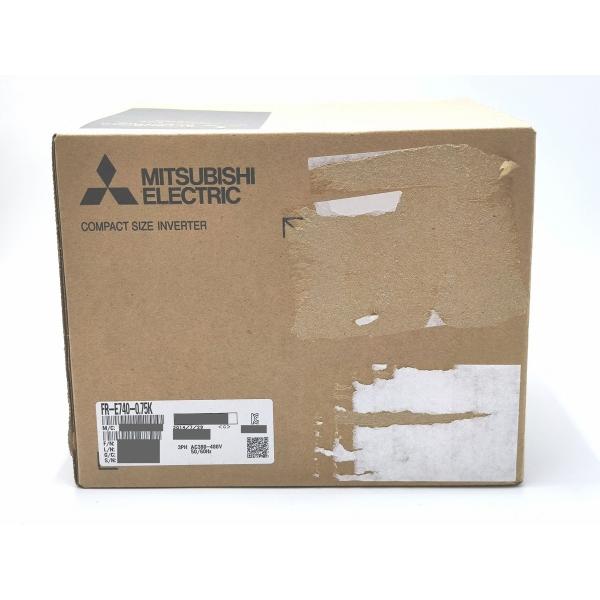 インボイス対応 箱いたみあり 新品 三菱 インバータ FR-E740-0.75K
