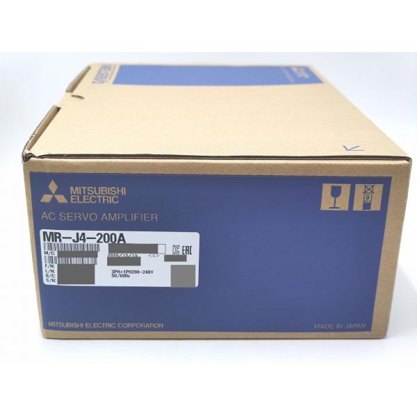 【新品未使用】三菱電機　サーボアンプ　MR-J4-200A インボイス対応 2020年製 新品 三菱 サーボアンプ MR-J4-200A