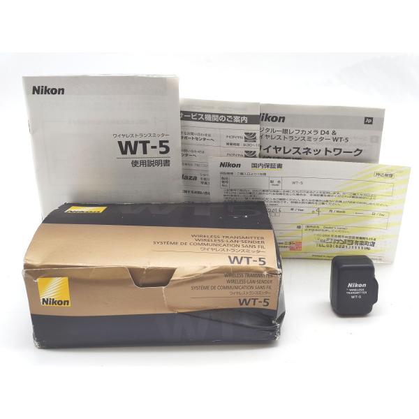 中古 箱いたみあり Nikon ニコン ワイヤレストランスミッター WT-5