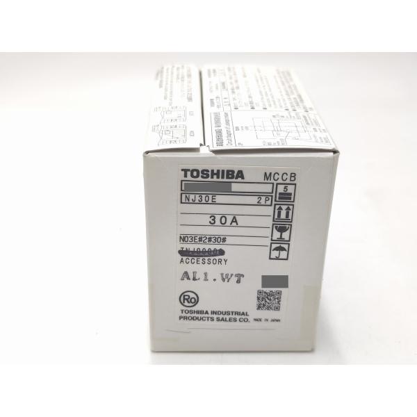 インボイス対応 箱いたみマジック書込あり 未使用 東芝 NJ30E 2P 30A