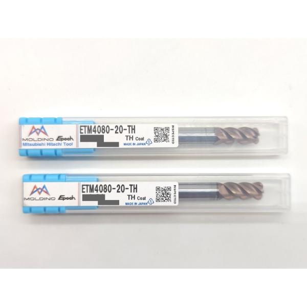 インボイス対応 新品 MOLDINO（旧三菱日立ツール） ETM4080-20-TH 2本