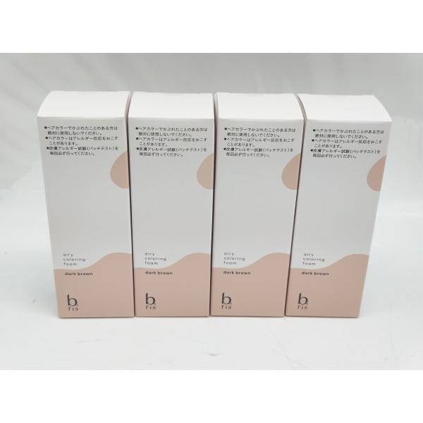 4点セット 新品 ビーリス エアリーカラーリングフォーム ダーク