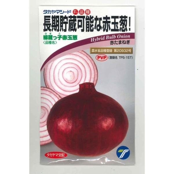 たまねぎ 緋蔵っ子赤玉葱 20ml （株）タカヤマシード : グリーンロフト