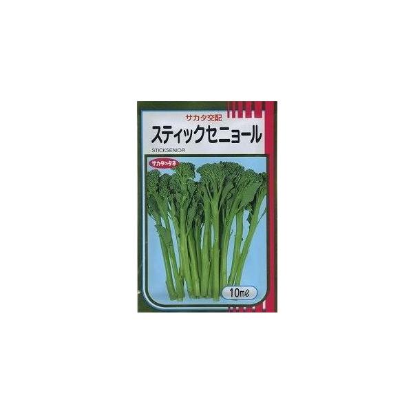 野菜種　ブロッコリー スティックセニョール20cmくらいの長い側花蕾が15本程度取れます種・苗・農業資材品揃え豊富！農家さん御用達のお店　グリーンロフトネモト