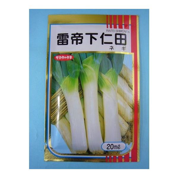 野菜種　ねぎ 雷帝下仁田肉質はとてもやわらかく、特有の甘みとコクがあり、とろけるような舌ざわりです種・苗・農業資材品揃え豊富！農家さん御用達のお店　グリーンロフトネモト