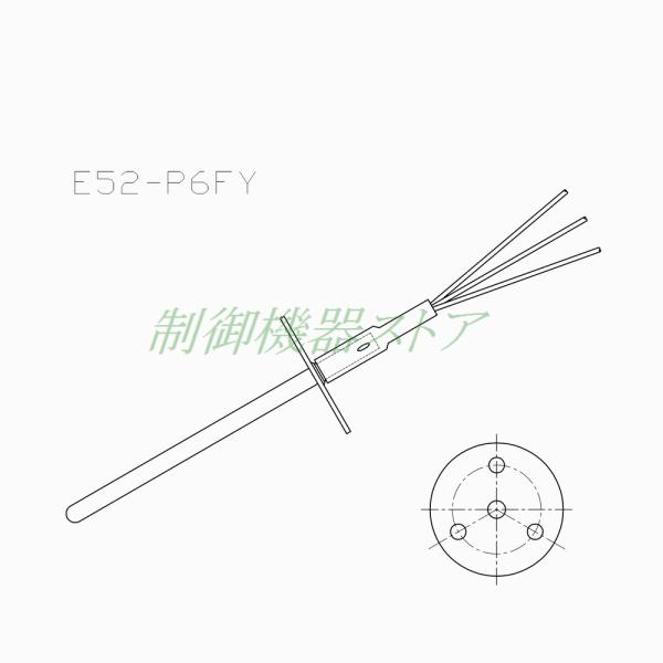 オムロン E52-P6FY 2M フランジ付リード線直出し形 Pt100Ω 測温 オムロン E52-P6FY 2M フランジ付リード線直出し形 Pt100Ω 測温