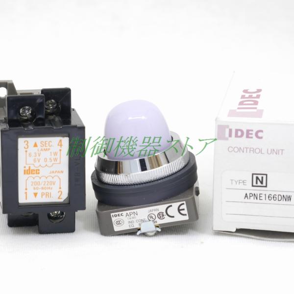 ☆商品在庫数：[1]【 商品紹介 】[商品コード]：L104[適　　用]：未使用品[形　　式]：APNE[メーカー]：IDEC[商 品 名]：パイロットライト[使用電圧]：AC200-220v[構　　造]：分離型[光　　源]：LED[取付け...