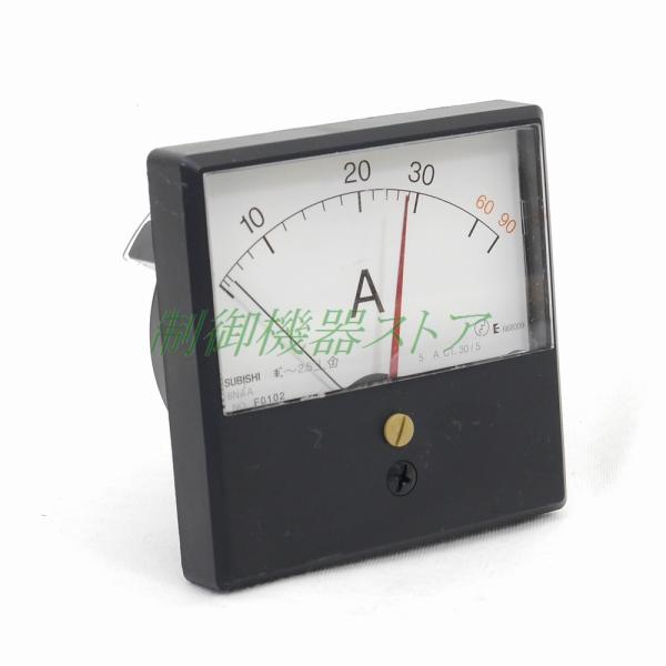 ☆商品在庫数：[4] 【 商品紹介 】[商品コード]：ME117[適　　用]：リサイクル品[形　　式]：YS-8NAA[定格目盛]：30A[倍超目盛]：0〜30〜90A[特殊仕様]：3倍長目盛[接続方法]：CT併用接続[メーカー]：三菱電機...