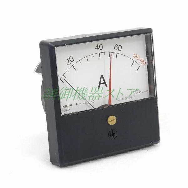 ☆商品在庫数：[10] 【 商品紹介 】[商品コード]：ME120[適　　用]：リサイクル品[形　　式]：YS-8NAA[定格目盛]：60A[倍超目盛]：0〜60〜180A[特殊仕様]：3倍長目盛[接続方法]：CT併用接続[メーカー]：三菱...