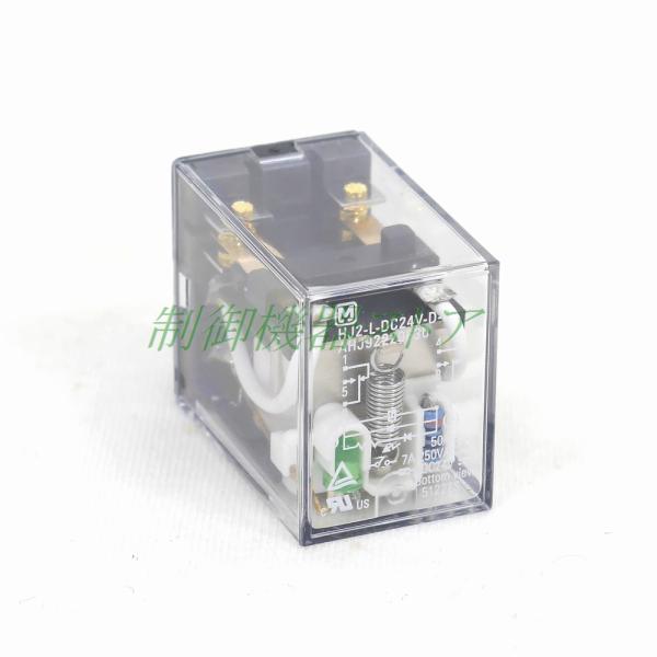 ☆商品在庫数：[1] 【 商品紹介 】[商品コード]：RY116[適　　用]：未使用品[形　　式]：HJ2-L-DC24V-D-6[メーカー]：パナソニック[商 品 名]：制御盤用リレー[分　　類]：基準形[構　　造]：プラグイン[構　　成...