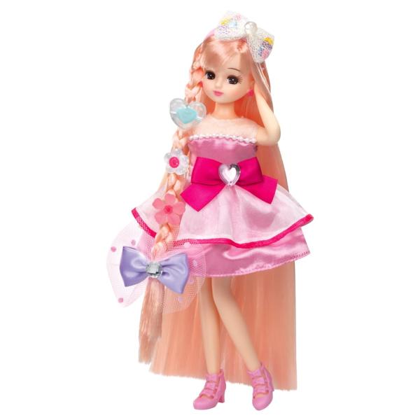 【バレンタインデート服③グリーン】リカちゃん　セットアップ　アクセサリー付き♡ バレンタインデート服③グリーン】リカちゃん セットアップ