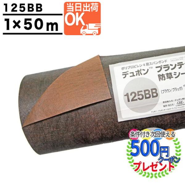 DuPont（デュポン） 防草シート プランテックス 125 1m×50m 50平米