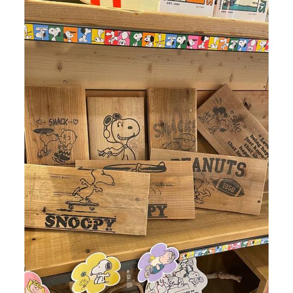 SNOOPY×OLD BETTY'S 【日本製】スヌーピー【SNOOPY】 Wood Board /1色