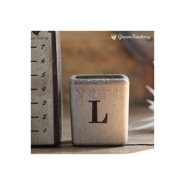 ■商品について小さな鉢に、アルファベットLの文字をスタンプしました。組み合わせで、様々なシーンでご活用いただけます。※キューブ（S）１個の価格です。※鉢は写真５枚目の４色からお選びいただけます。　注文時に備考欄よりお知らせください。■鉢につ...