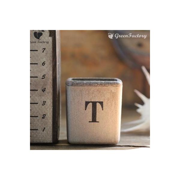 ■商品について小さな鉢に、アルファベットTの文字をスタンプしました。組み合わせで、様々なシーンでご活用いただけます。※キューブ（S）１個の価格です。※鉢は写真５枚目の４色からお選びいただけます。　注文時に備考欄よりお知らせください。■鉢につ...