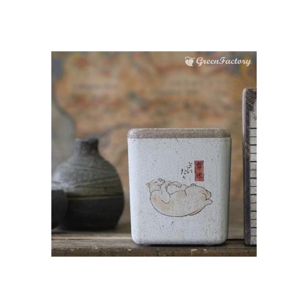 ■商品について小さな鉢に、浮世絵(猫）を転写しました。店頭に、または玄関、和室にと様々なシーンでご活用いただけます。サボテン、多肉はもちろん、ミニ盆栽やプリザーブドフラワーなどのアレンジに使っても可愛いですね。※キューブ（M）１個の価格です...