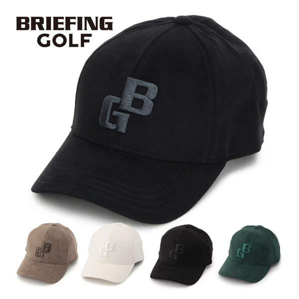 ブリーフィング ゴルフ スウェード BG イニシャル キャップ ゴルフウェア メンズ BRG253MA5 BRIEFING GOLF（ブリーフィングゴルフ） ブリーフィング ゴルフ