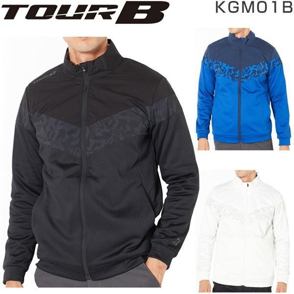 ブリヂストン ゴルフウェア メンズ TOUR B スウェット ブルゾン KGM01B