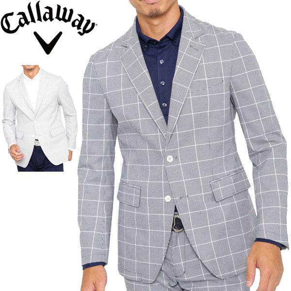 Callaway（キャロウェイ） メンズ ゴルフウェア チェック柄 ストレッチ 