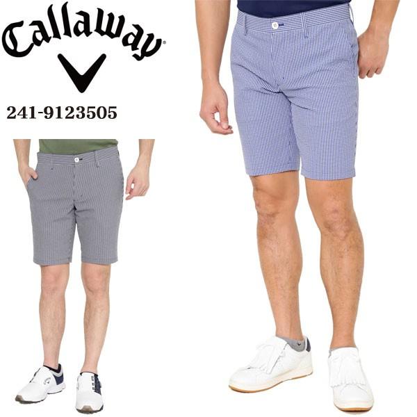 キャロウェイゴルフウェア メンズ 8wayストレッチ シアサッカー ギンガムチェック ショートパンツ 241 S Xl Cw19s Greenfil ゴルフウェア専門店 通販 Yahoo ショッピング